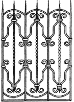 Кованая решетка РК-08